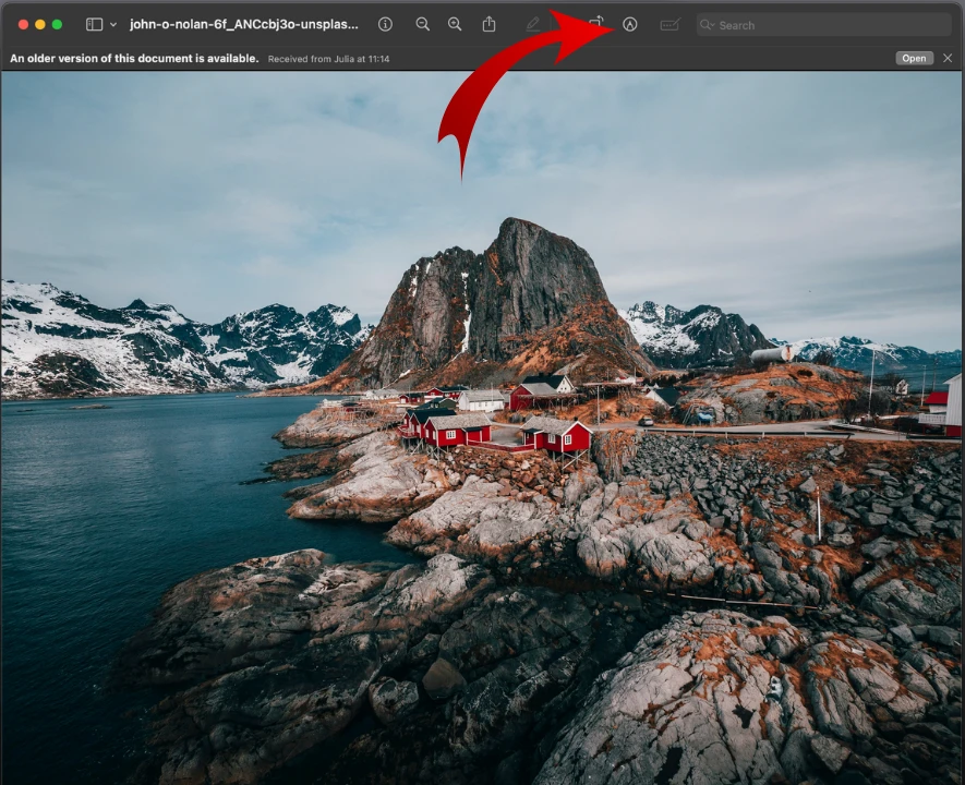 how to resize an image mac