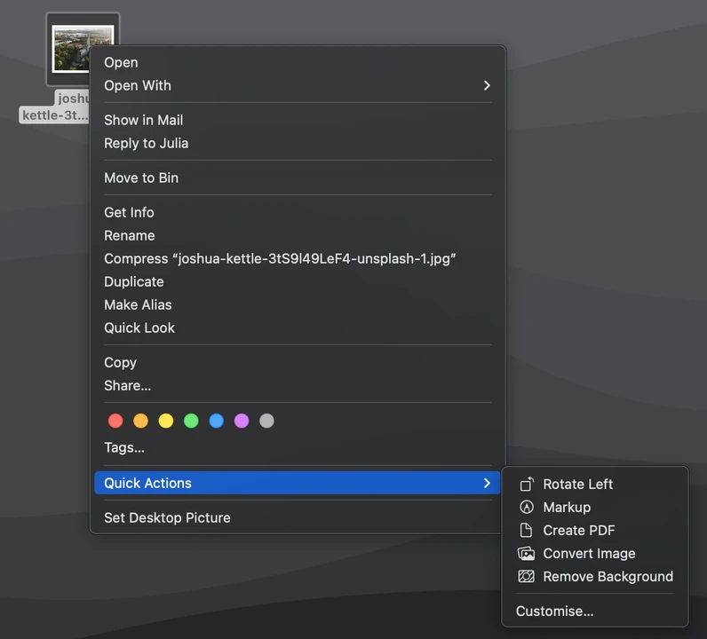 resize image mac