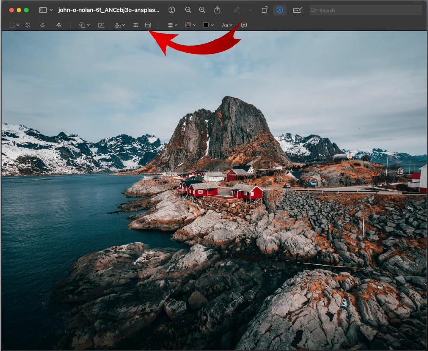 how to resize an image mac