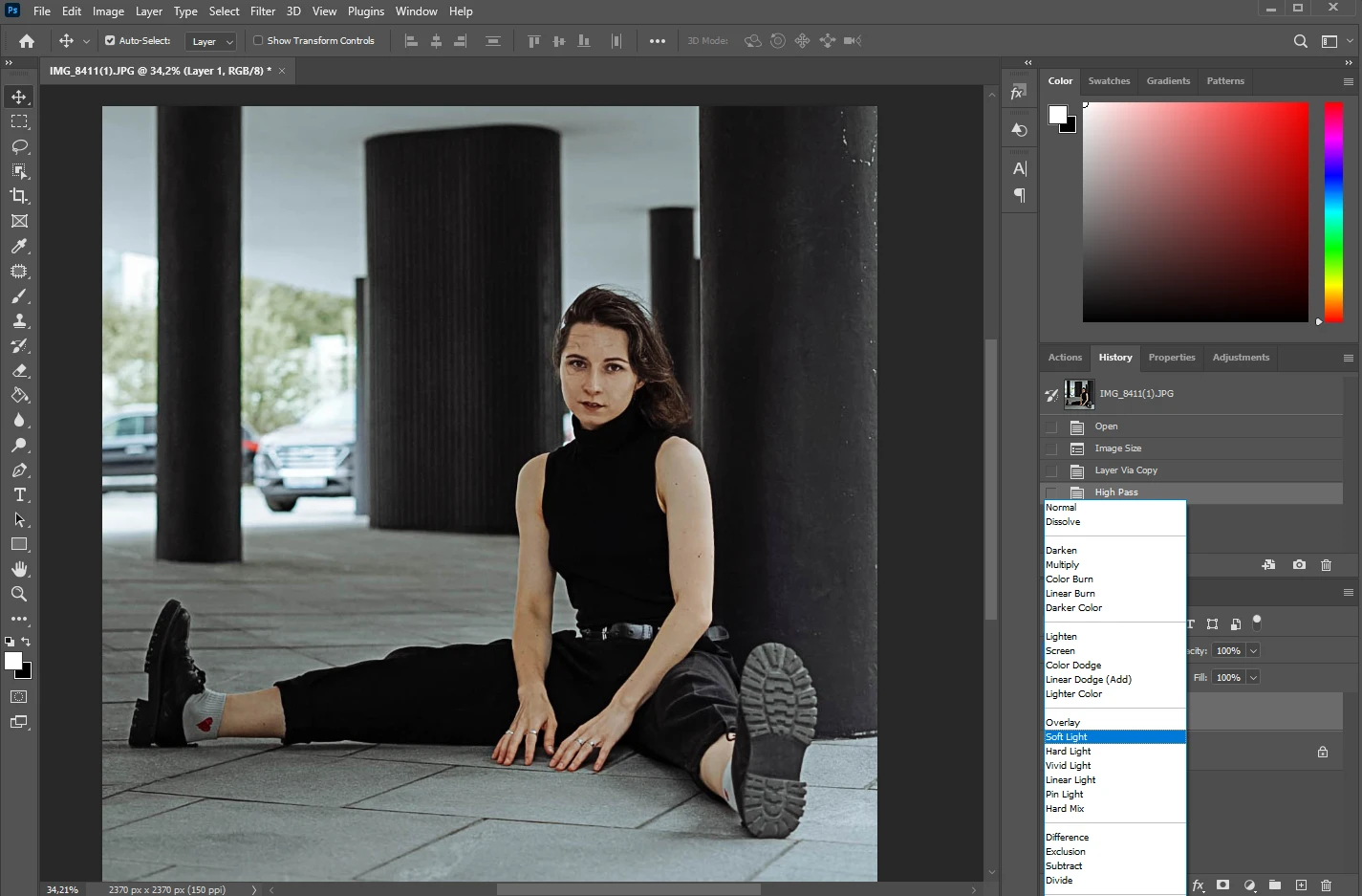 how to upscale an image in photoshop