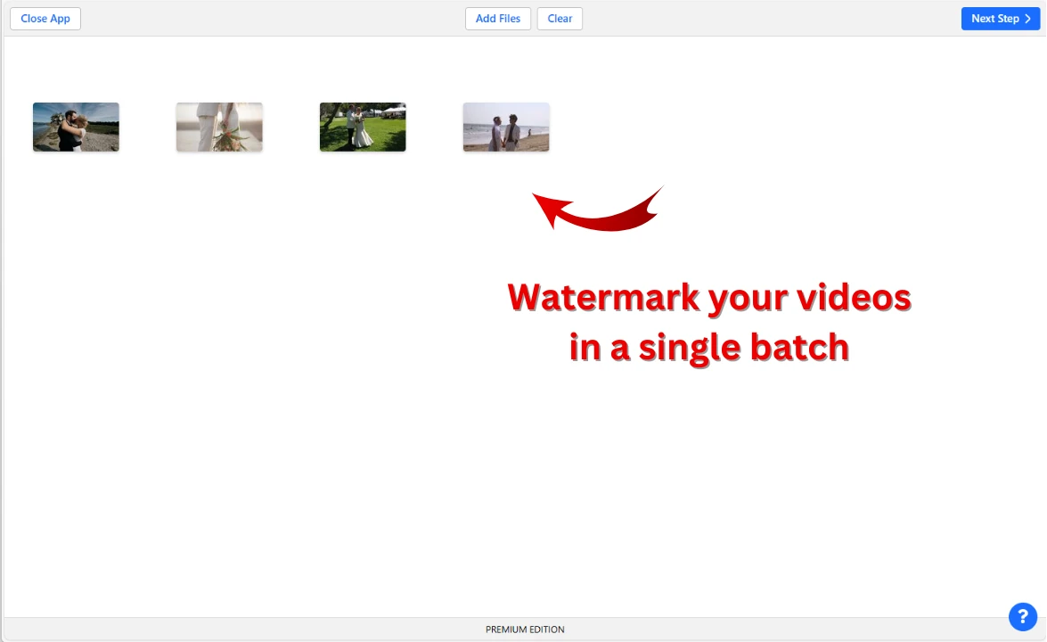 watermark video