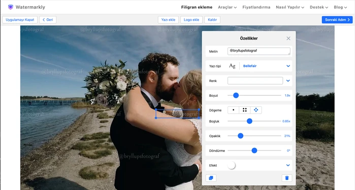 Videolara filigran nasıl eklenir