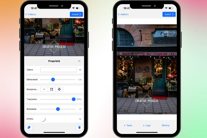 come aggiungere una filigrana alle foto su iPhone