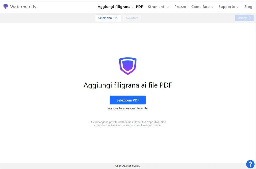 filigrana PDF gratuita