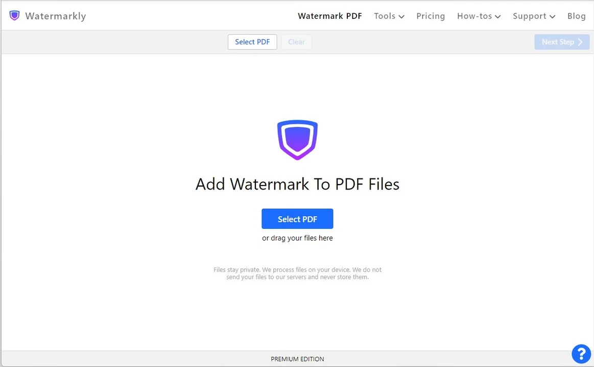 free pdf watermark