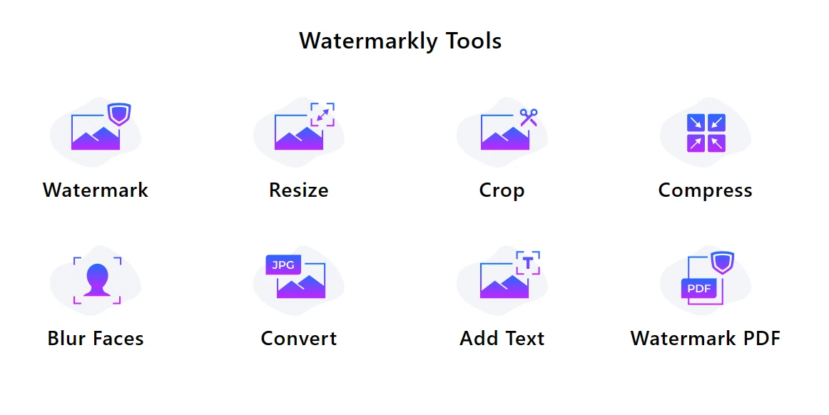 Watermarkly tools